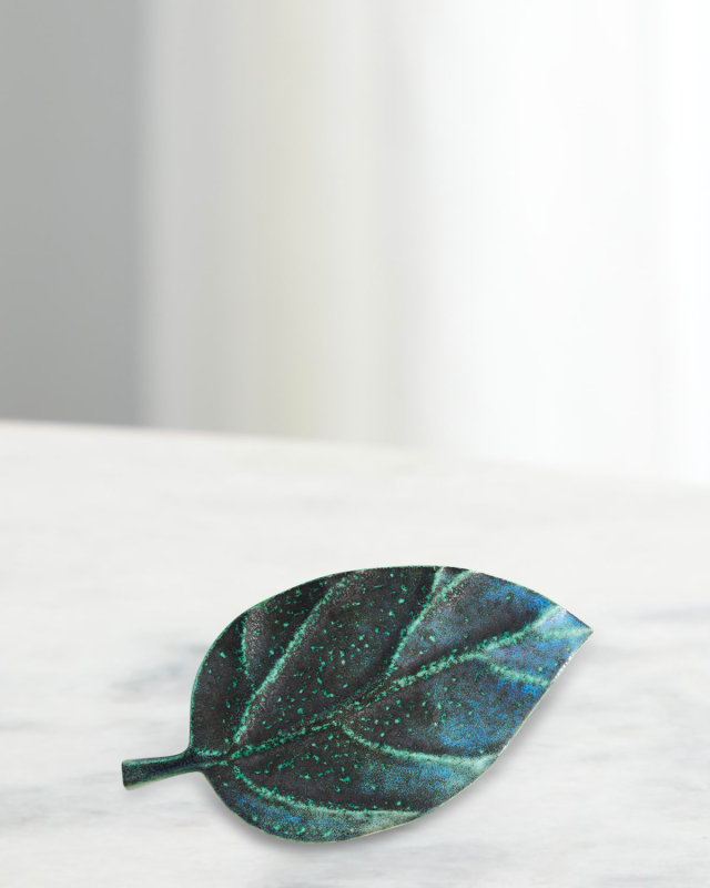 Cenote Medium Leaf Platter